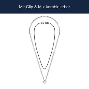 Halskette YVETTE 60 cm Clip & Mix