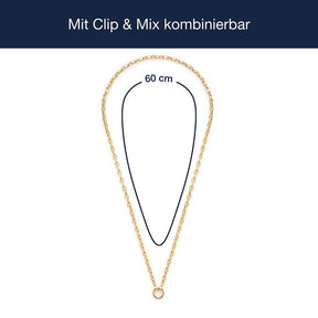 Halskette YVETTE 60 cm gold  Clip & Mix