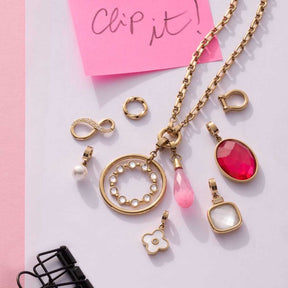 Halskette YVETTE 60 cm gold  Clip & Mix