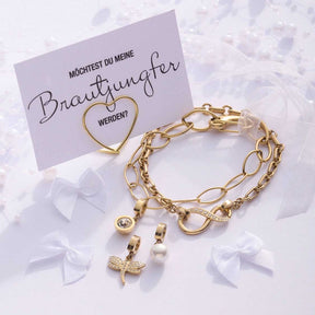 Armband YVETTE gold Clip & Mix