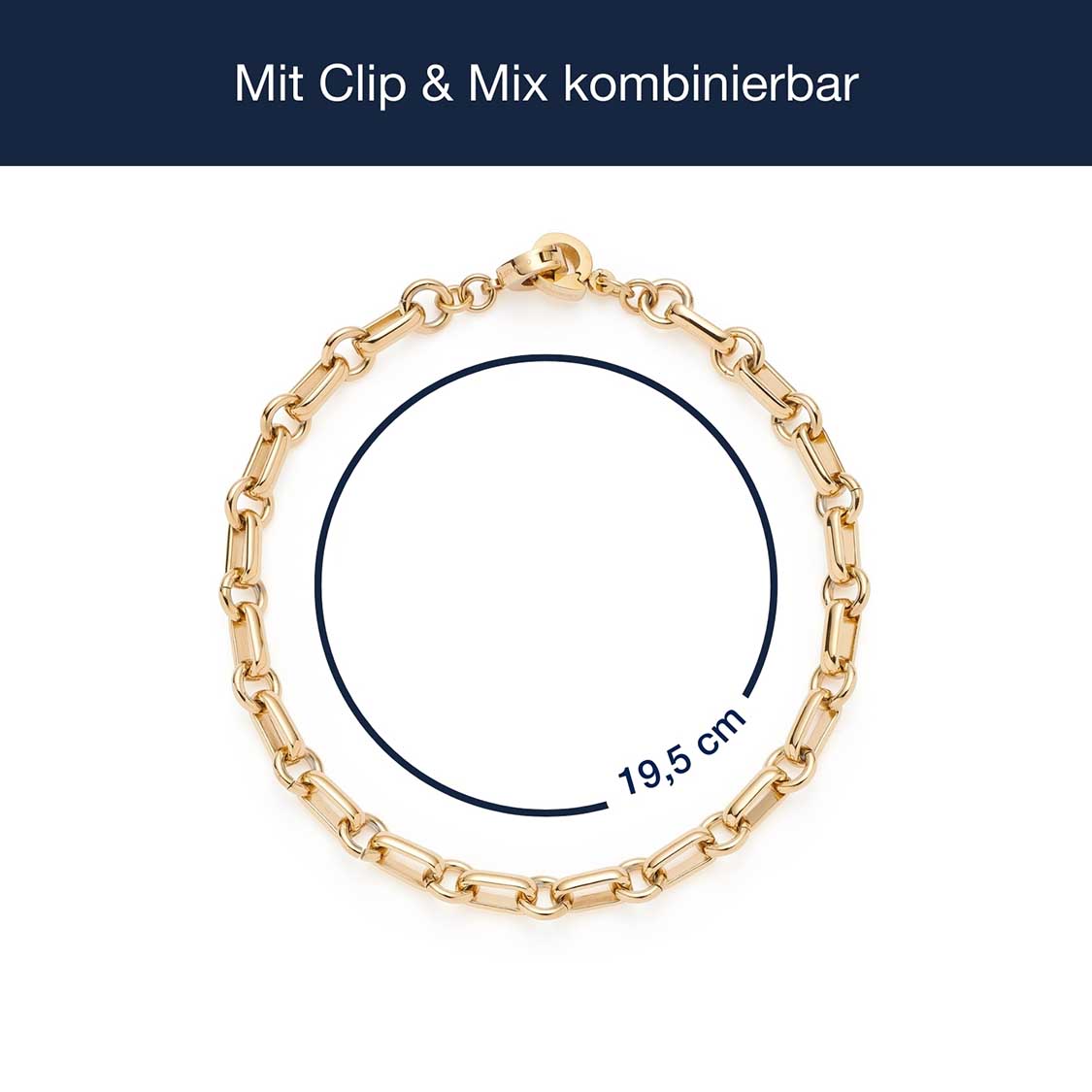 Armband YVETTE gold Clip & Mix