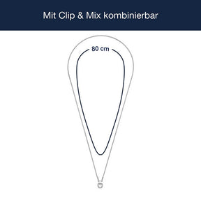 Halskette SONJA 80 cm Clip & Mix