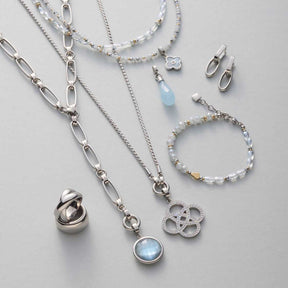 Halskette SONJA 80 cm Clip & Mix