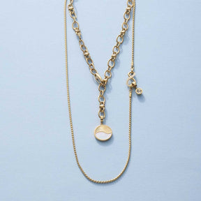 Halskette SONJA 80 cm gold Clip & Mix