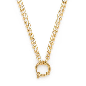 Halskette LIZZY 45 cm gold Clip & Mix