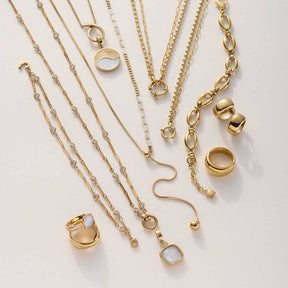 Halskette LIZZY 45 cm gold Clip & Mix