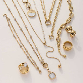 Armband LIZZY gold Clip & Mix