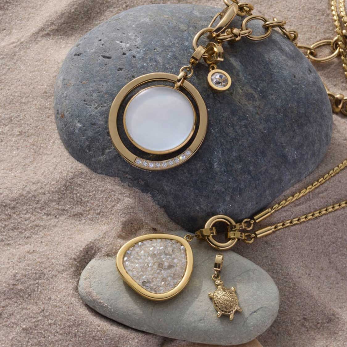 Anhänger FRANCA gold Clip & Mix