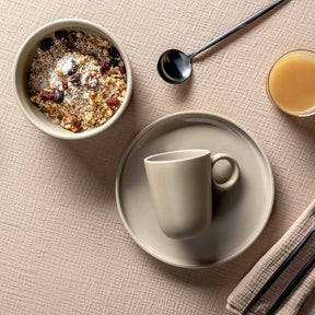 Geschirrset ROMA beige 6-teilig