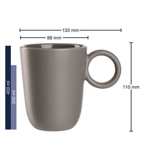 Geschirrset ROMA taupe 6-teilig