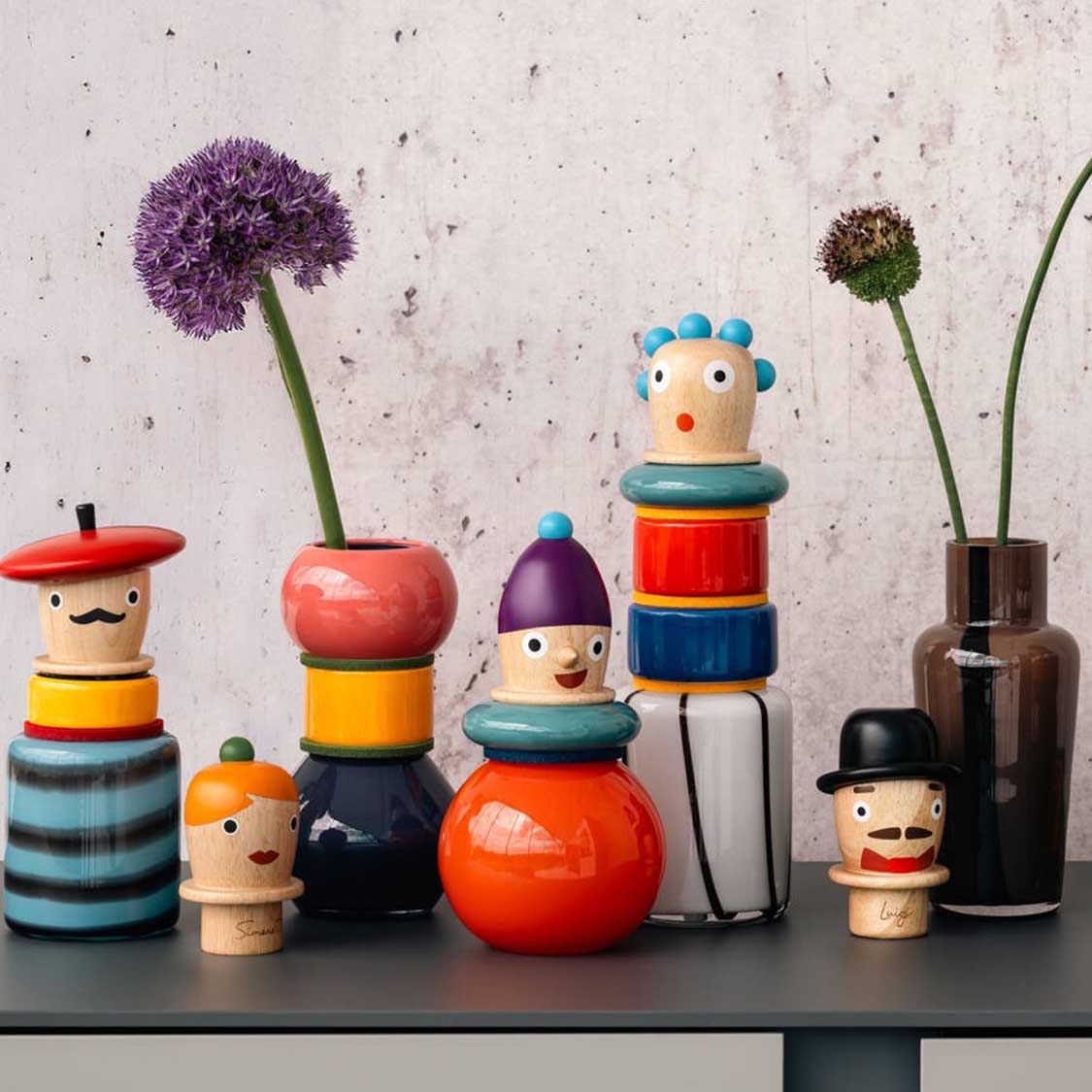 Objektvase BUONI AMICI Simonetta 30 cm