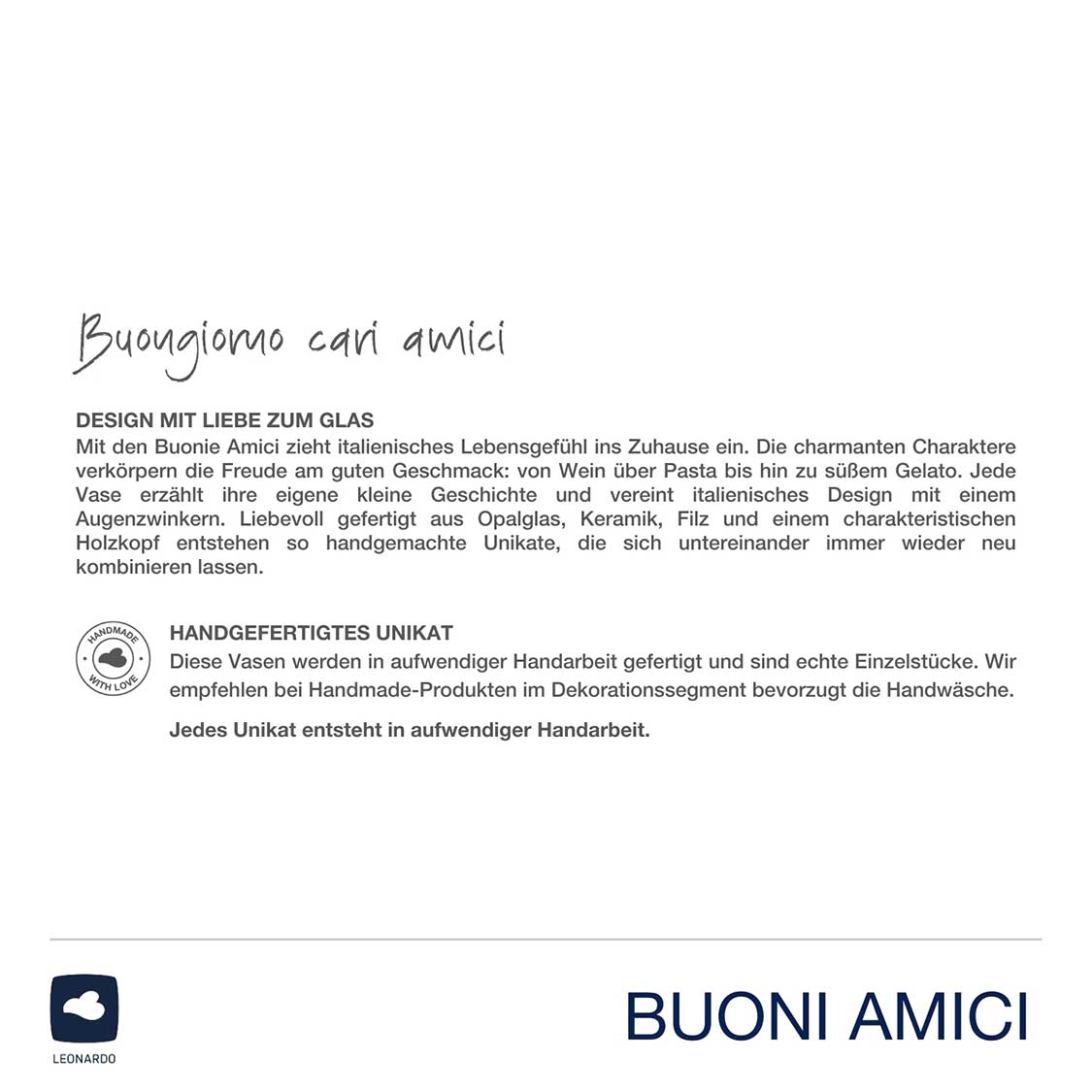 Objektvase BUONI AMICI Pizzaiolo 24 cm