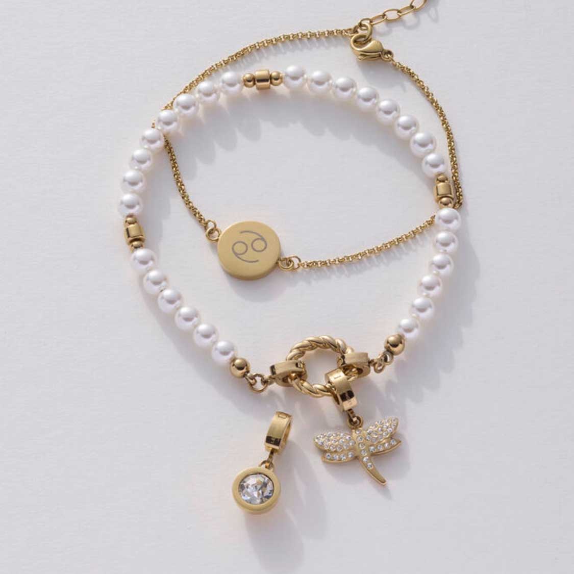 Anhänger LACY gold Clip & Mix