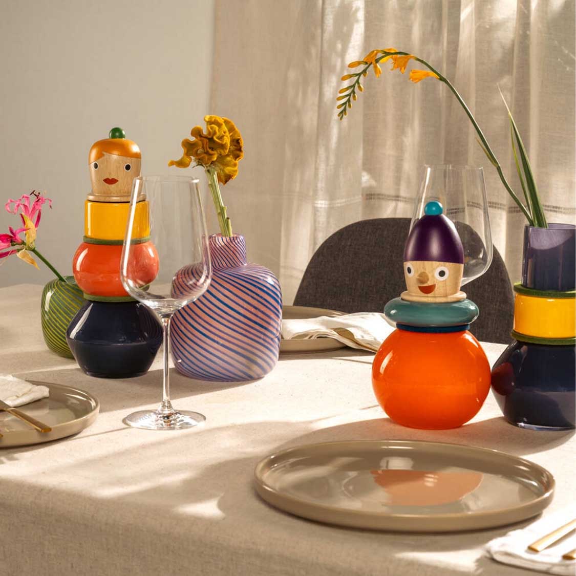 Objektvase BUONI AMICI Pino 24 cm