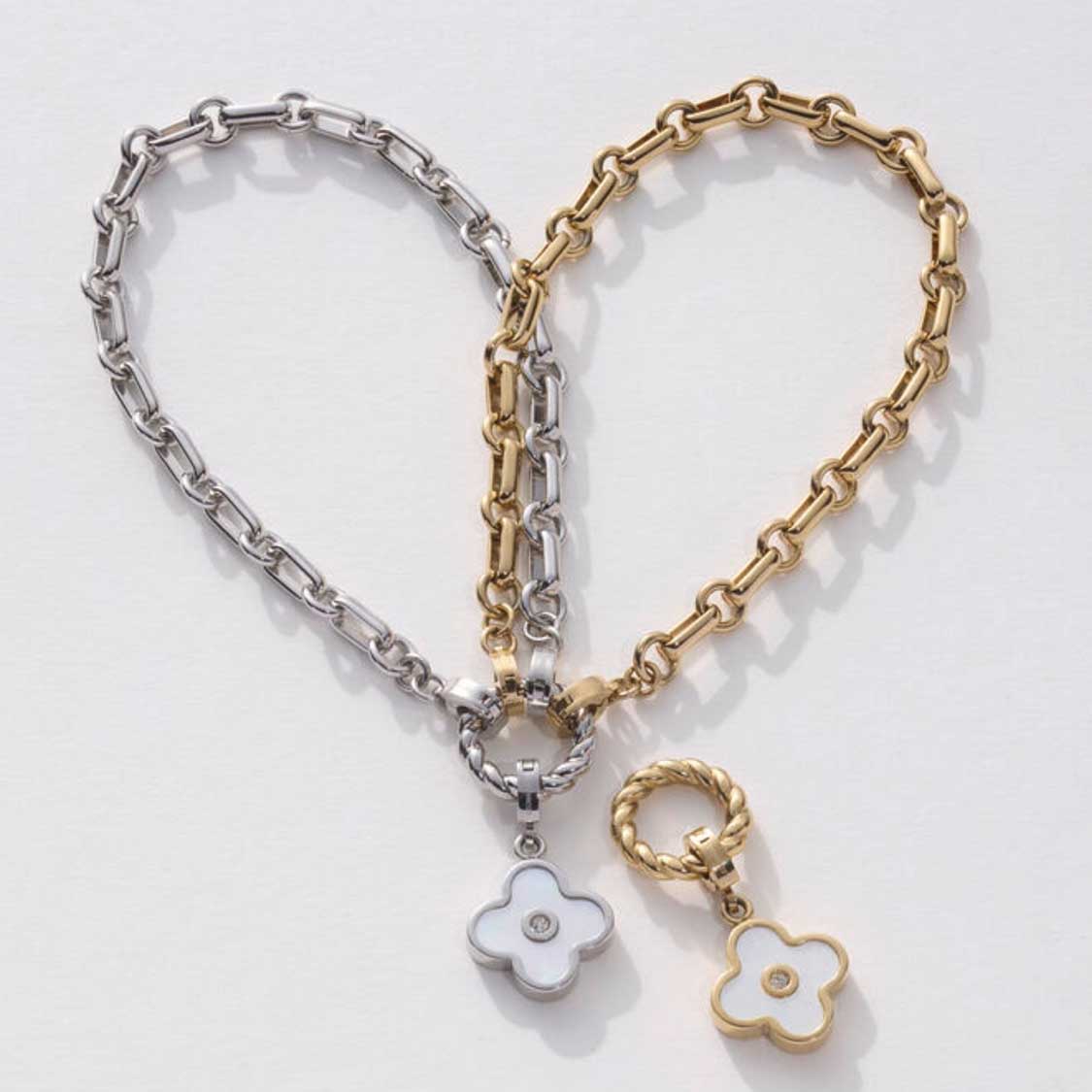 Anhänger BLUNA gold Clip & Mix