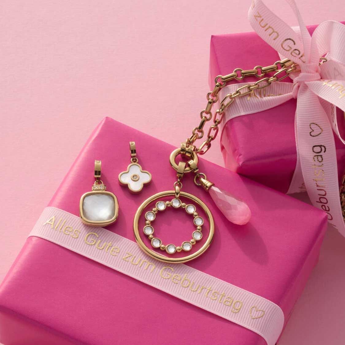 Anhänger FRISCO gold Clip & Mix