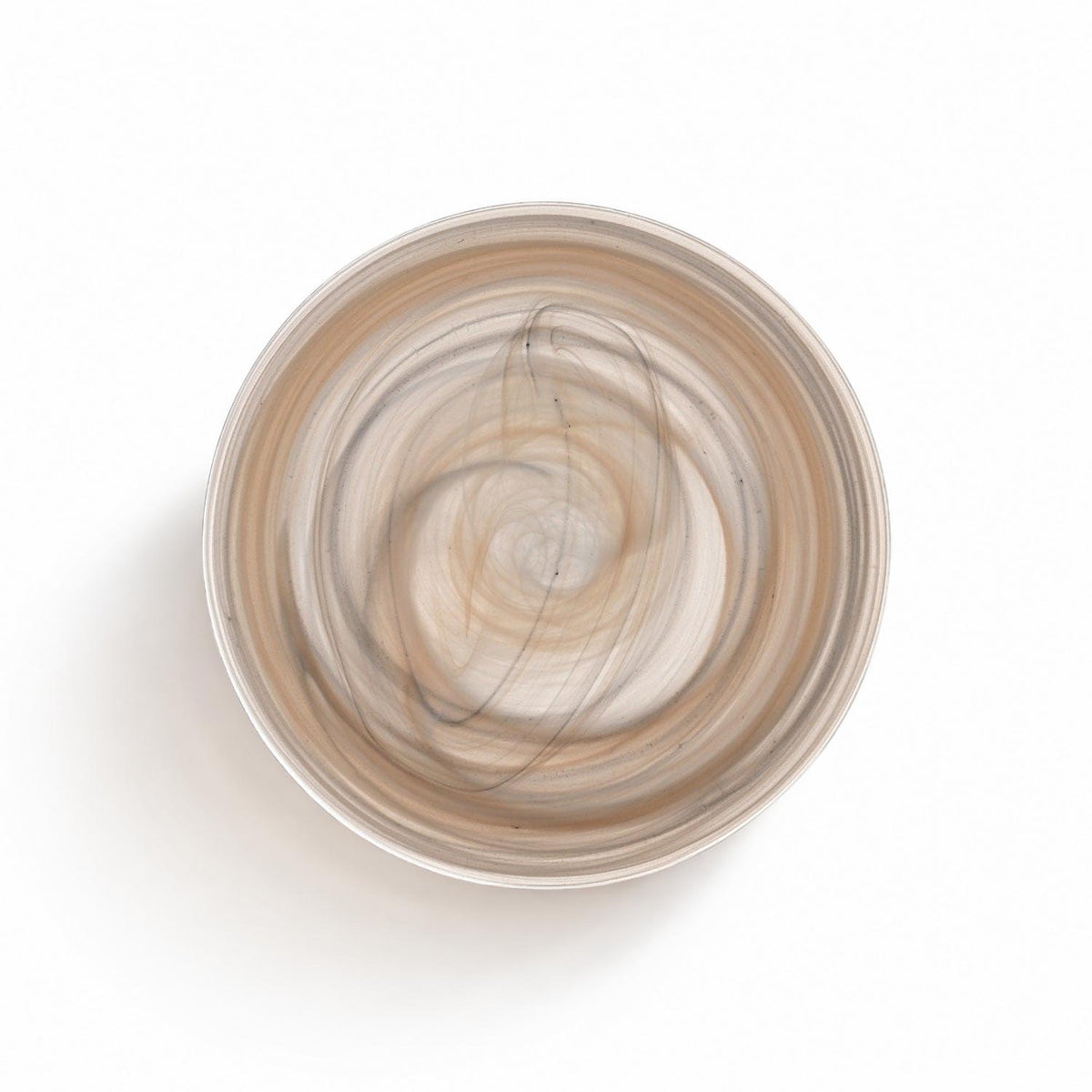 Teller ALABASTRO 21 cm beige/schwarz