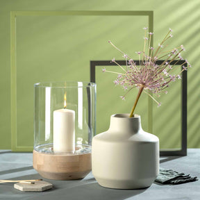 Keramikvase MILANO 22 cm creme