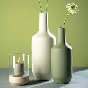 Keramikvase MILANO 40 cm grün