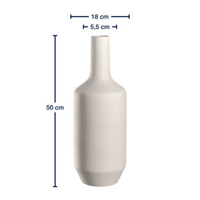 Keramikvase MILANO 50 cm creme