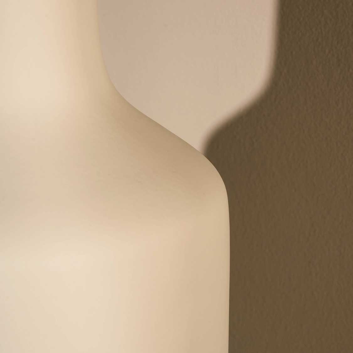 Keramikvase MILANO 50 cm creme