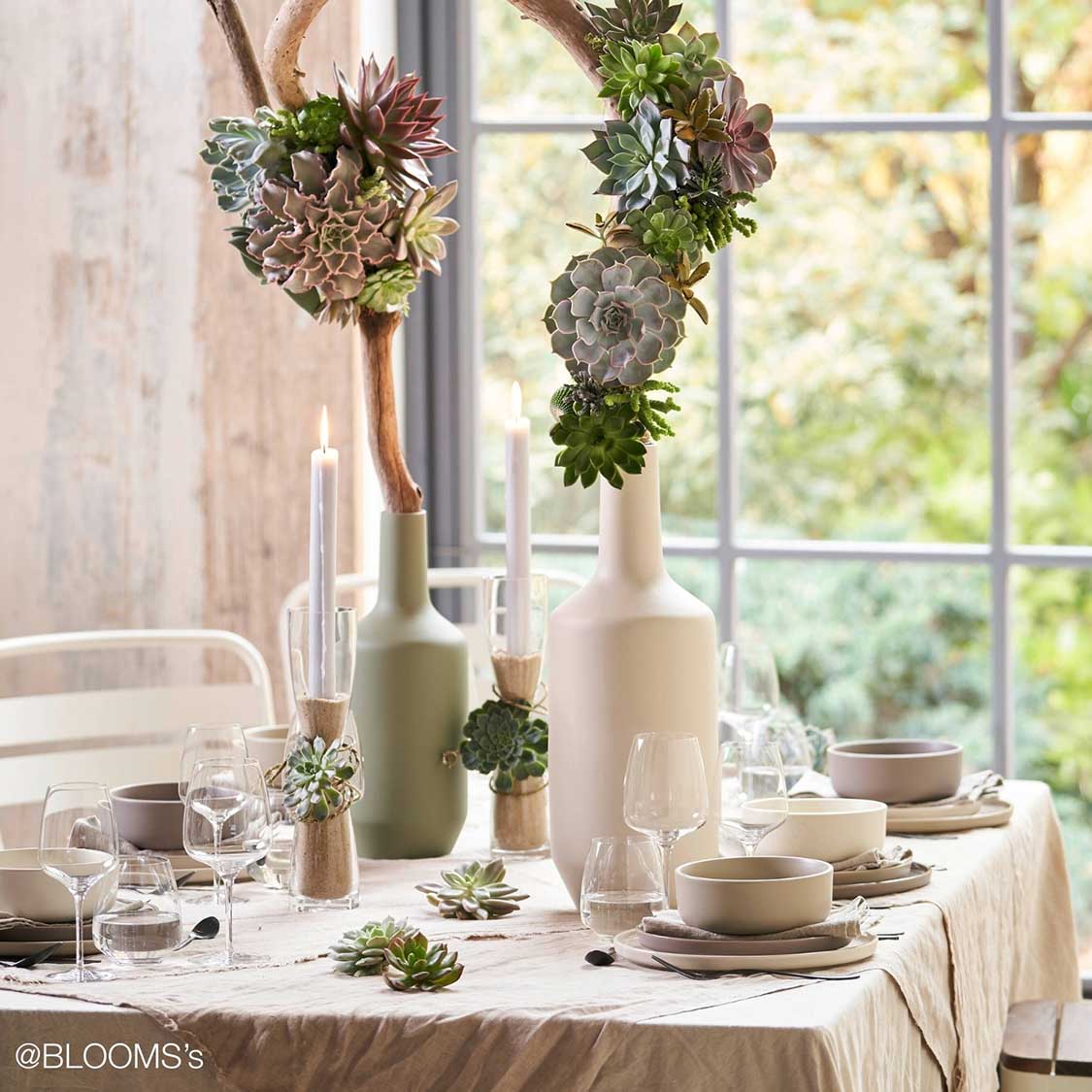 Keramikvase MILANO 50 cm creme – LEONARDO