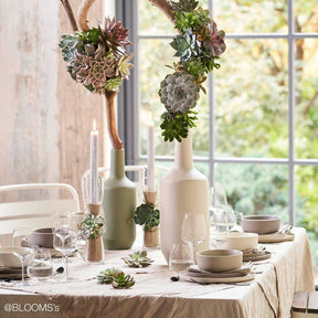 Keramikvase MILANO 50 cm creme