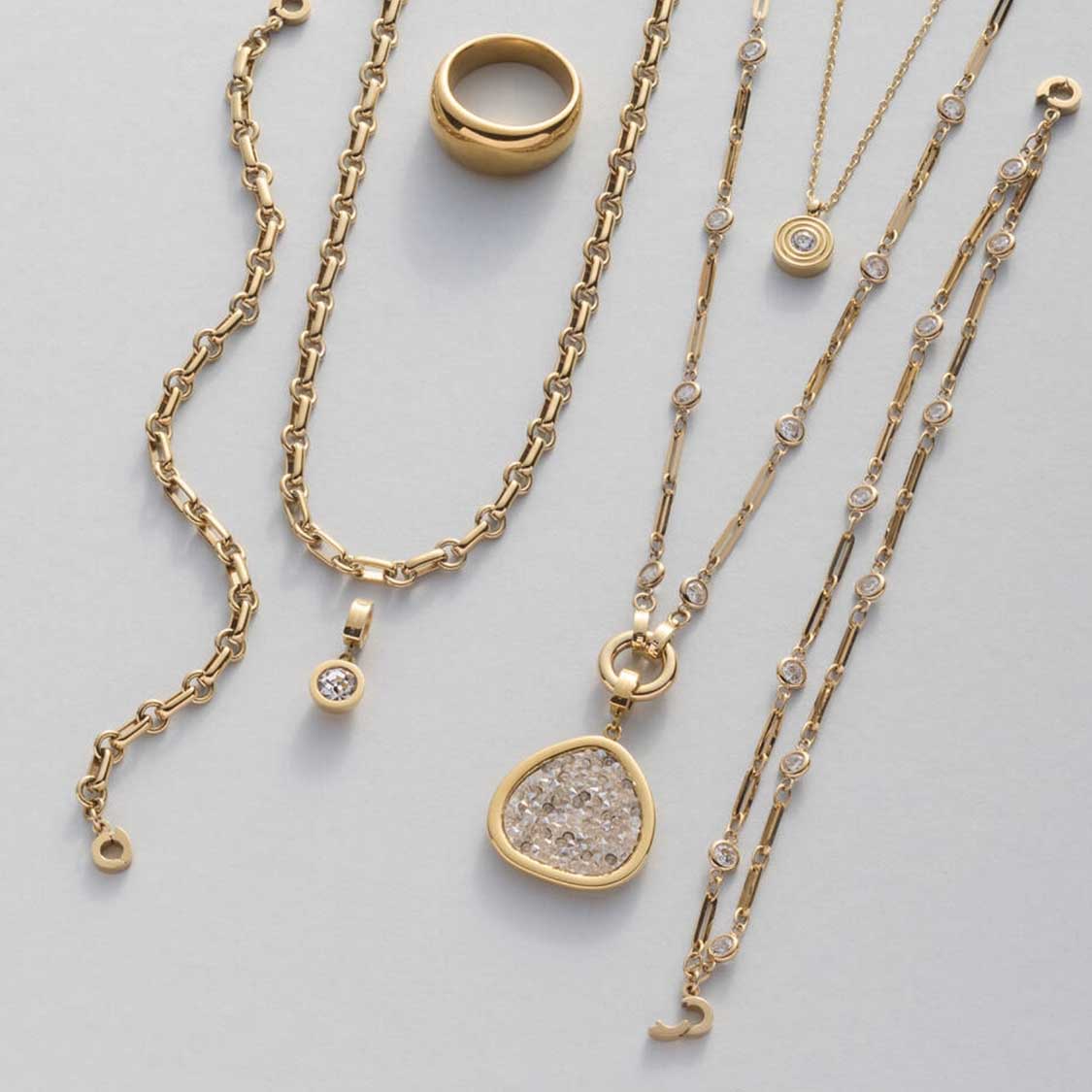 Halskette ISABELLE 45 gold