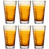 Trinkglas VARIO STRUTTURA 280 ml orange 6er-Set