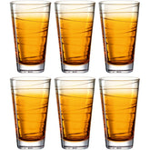 Trinkglas VARIO STRUTTURA 280 ml orange 6er-Set
