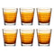 Trinkglas VARIO STRUTTURA 250 ml orange 6er-Set