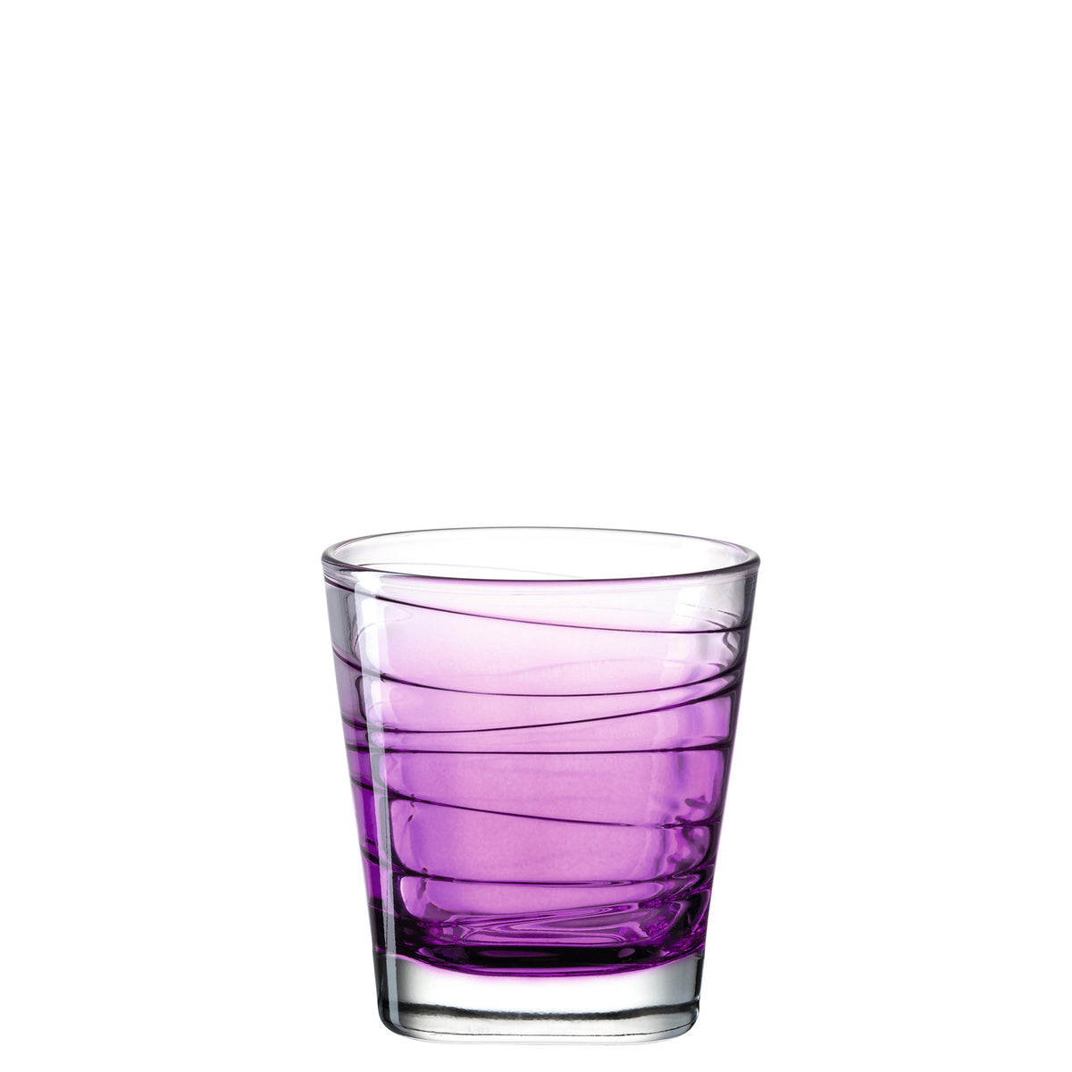 Trinkglas VARIO STRUTTURA 6er-Set 250 ml violett