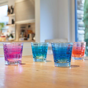 Trinkglas VARIO STRUTTURA  250 ml violett 6er-Set