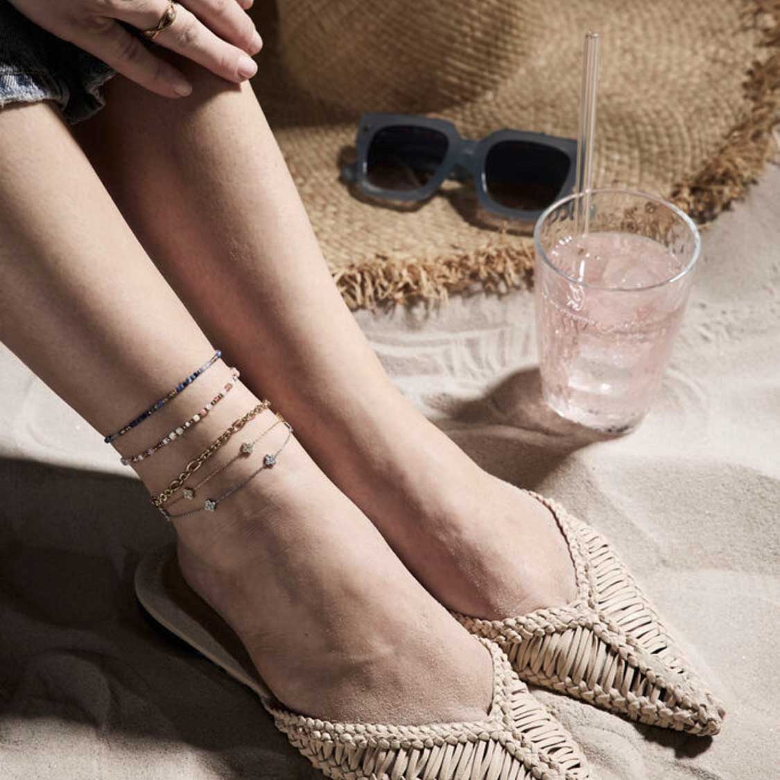 Fußkette SOLVANI gold CIAO