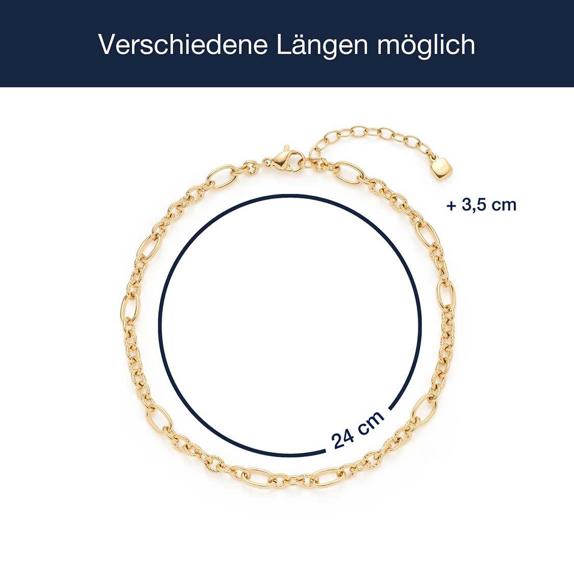 Fußkette SOLVANI gold CIAO