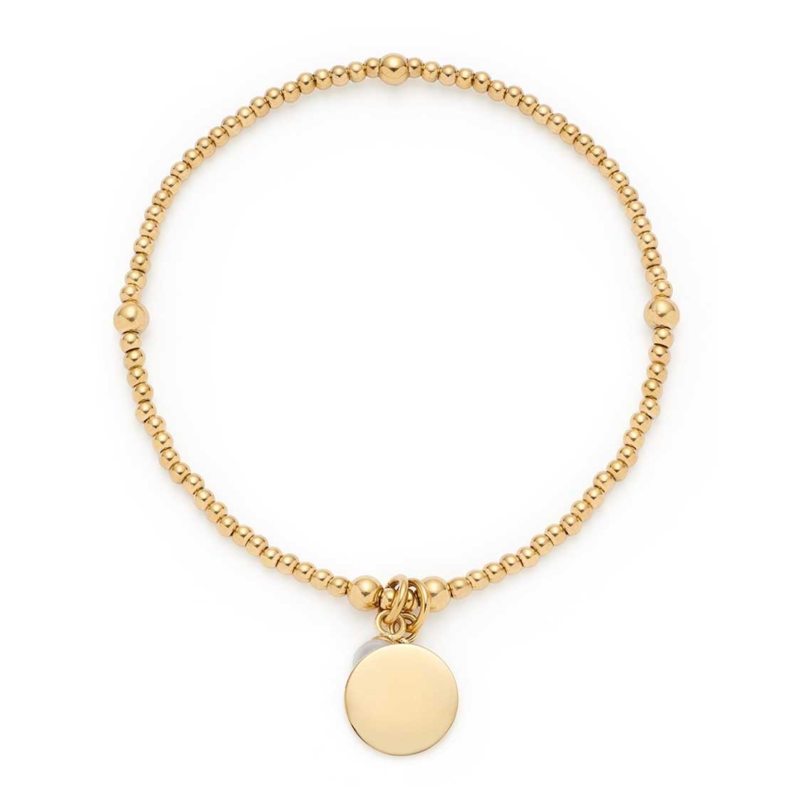 Armband DEBBY gold mit persönlicher Gravur