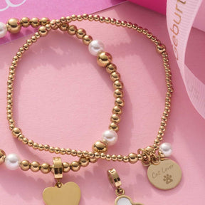 Armband DEBBY gold mit persönlicher Gravur