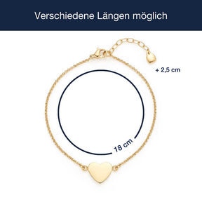 Armband KELLY gold mit persönlicher Gravur