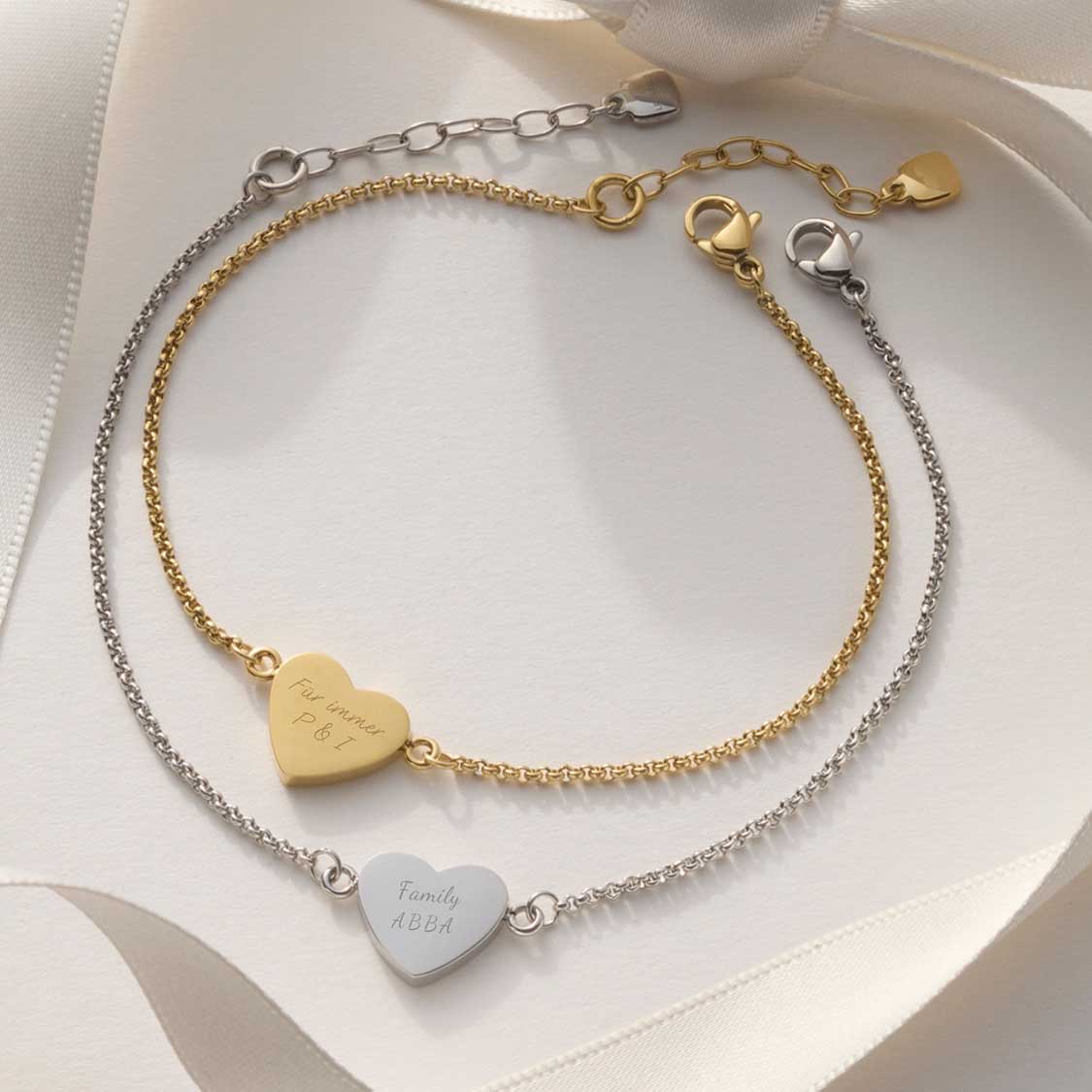 Armband KELLY gold mit persönlicher Gravur
