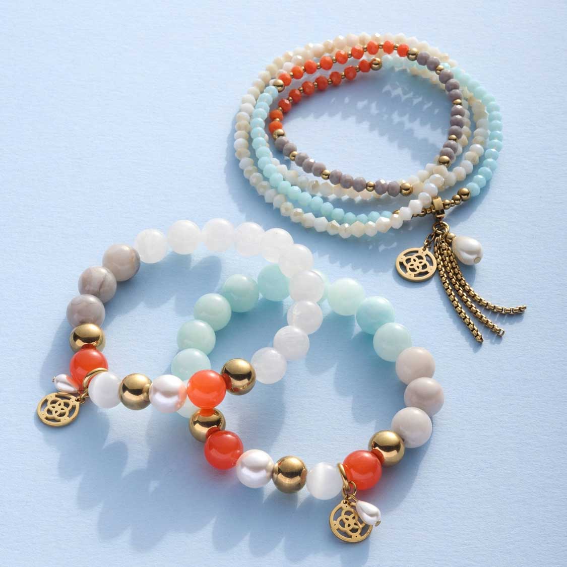 Armband SOLERA gold weiß