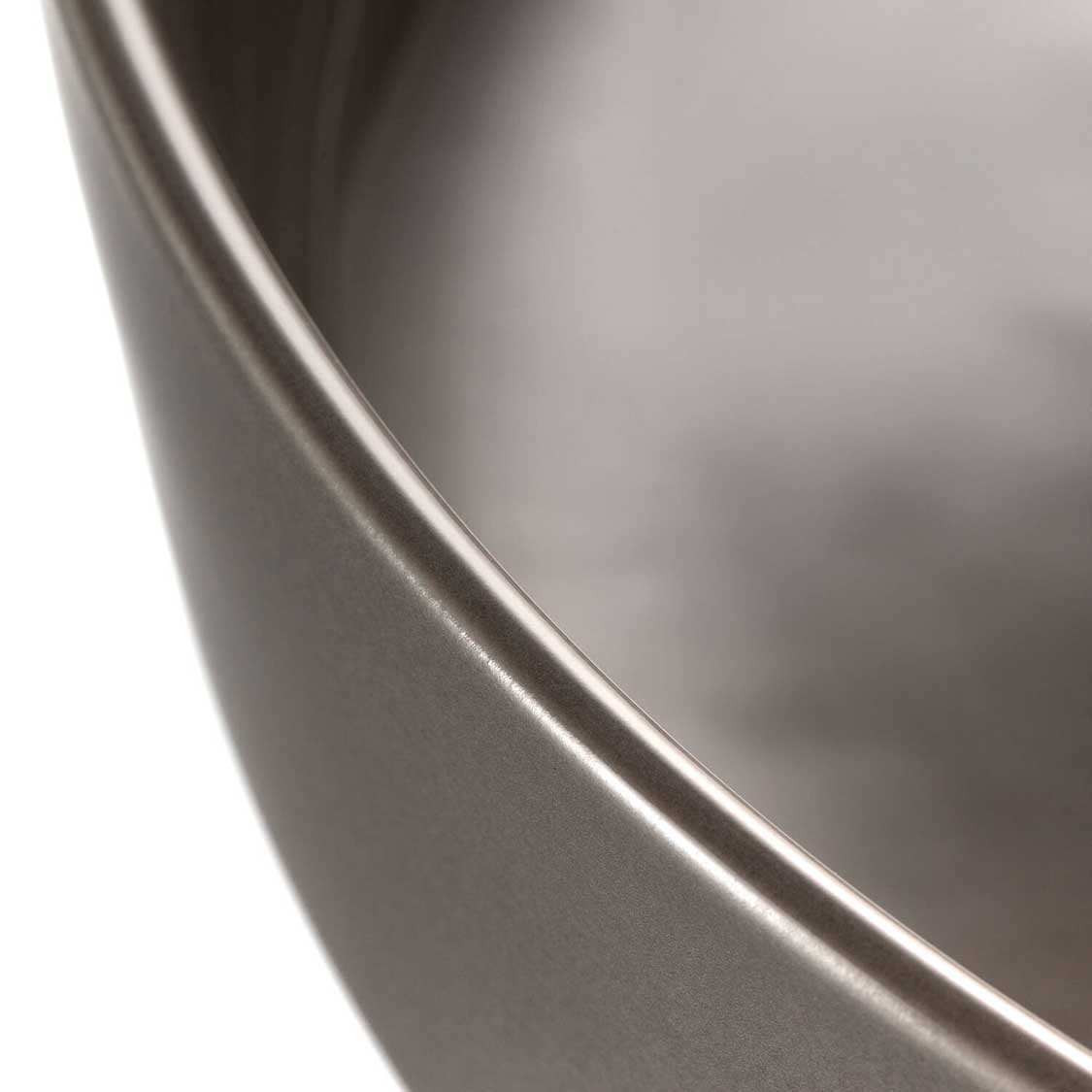 Keramikschale ROMA 30 cm taupe