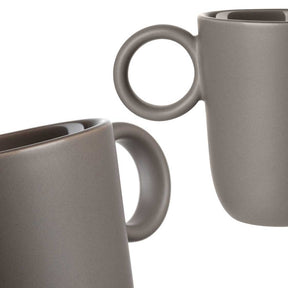 Keramiktasse ROMA 400 ml taupe 6er-Set