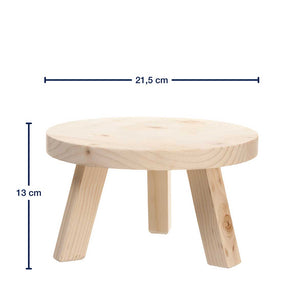 Getränkespendersockel SUCCO beige Holz