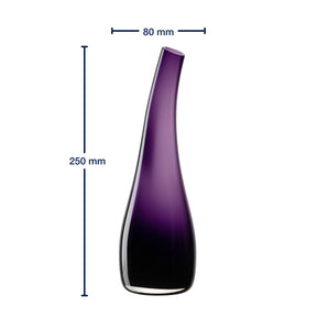 Vase 25 violett LUMINOSA