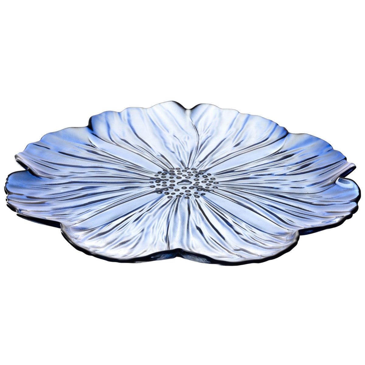 Teller LUMINOSA 30 cm Blume lila