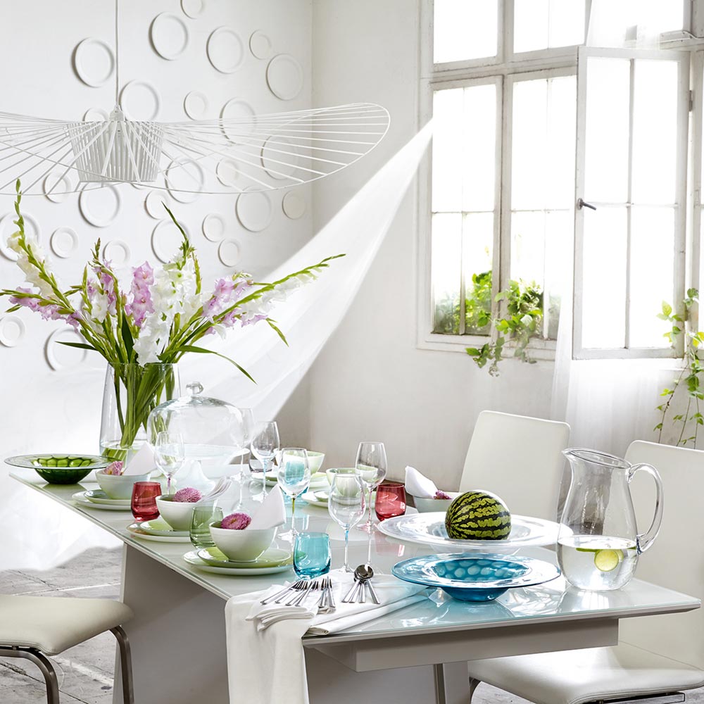 Platte ALABASTRO 31 cm weiß