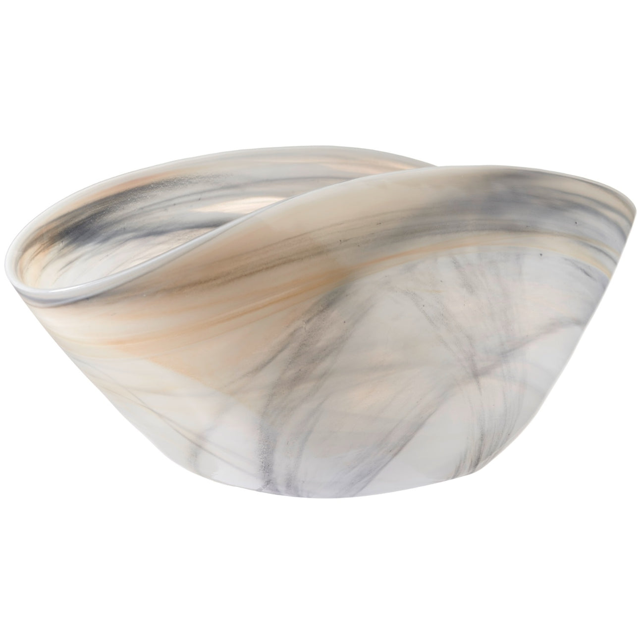 Ciotola In Vetro Alabastro Leonardo - Design Elegante Per Frutta