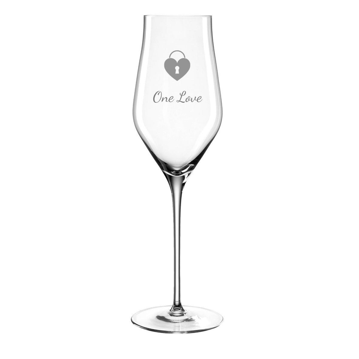 Champagnerglas BRUNELLI 340 ml mit persönlicher Gravur