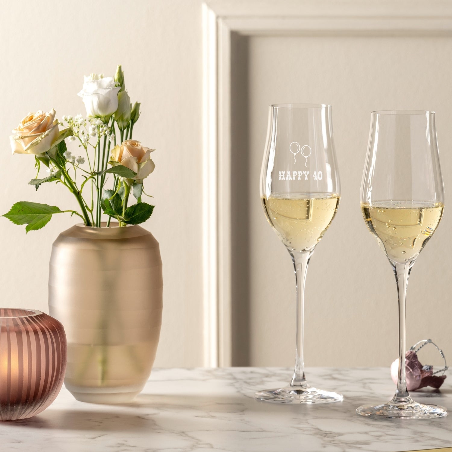 Champagnerglas BRUNELLI 340 ml mit persönlicher Gravur – LEONARDO