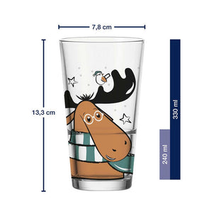 Trinkglas SILENZIO 330 ml Elch
